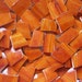 Mosaic Tiles--Flame----Pottery-- 100 Tiles