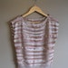 vintage NEAPOLITAN Crochet Knit Top / Pull Over Shirt / Pom Pom Details