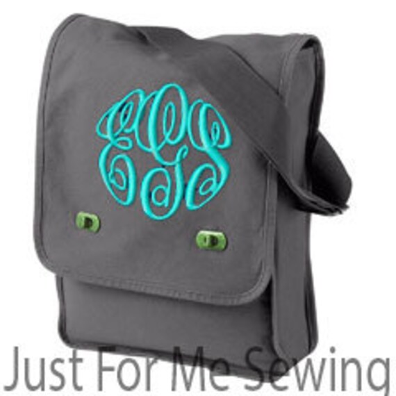 Monogram Crossbody Bag by JustForMeSewing on Etsy