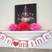 Valentine decoration Be Mine Valentines day banner , photo prop, decoration,heart, love garland