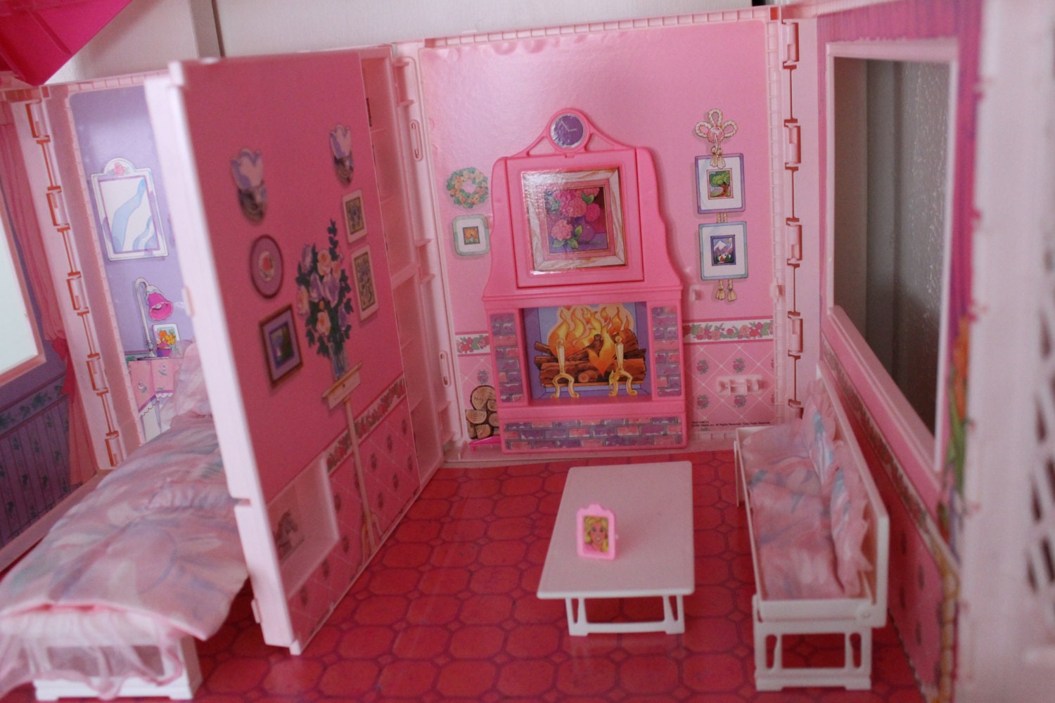 Vintage Barbie Fold N Fun House