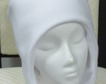 Adventure Time Finn Hat. White Beanie/Hat.