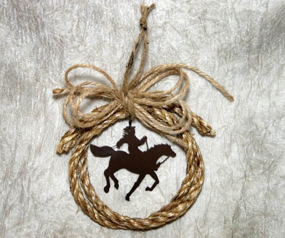 items similar to western cowboy in rope circle christmas items similar to western cowboy in rope circle christmas