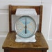 Vintage Baby Scale Metal Boy Girl Elephant Bear