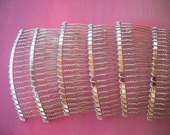 6 Metal Hair Combs to Make Your Own Special Comb, Or Hold Your Veil HC506