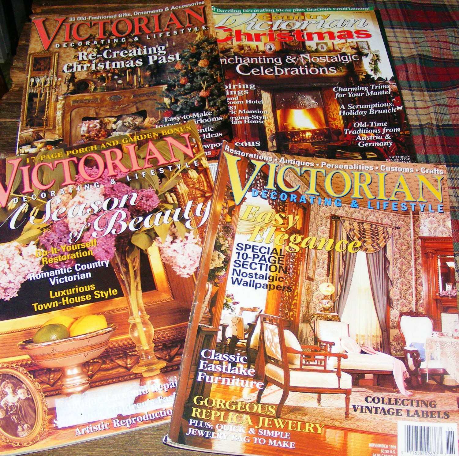 Victorian Decorating Lifestyle Magazine Lot Nov July 1999   Il Fullxfull.427894589 D54p 