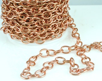 Copper Chain 11.5 x 5.5 link 2 feet CPCH003