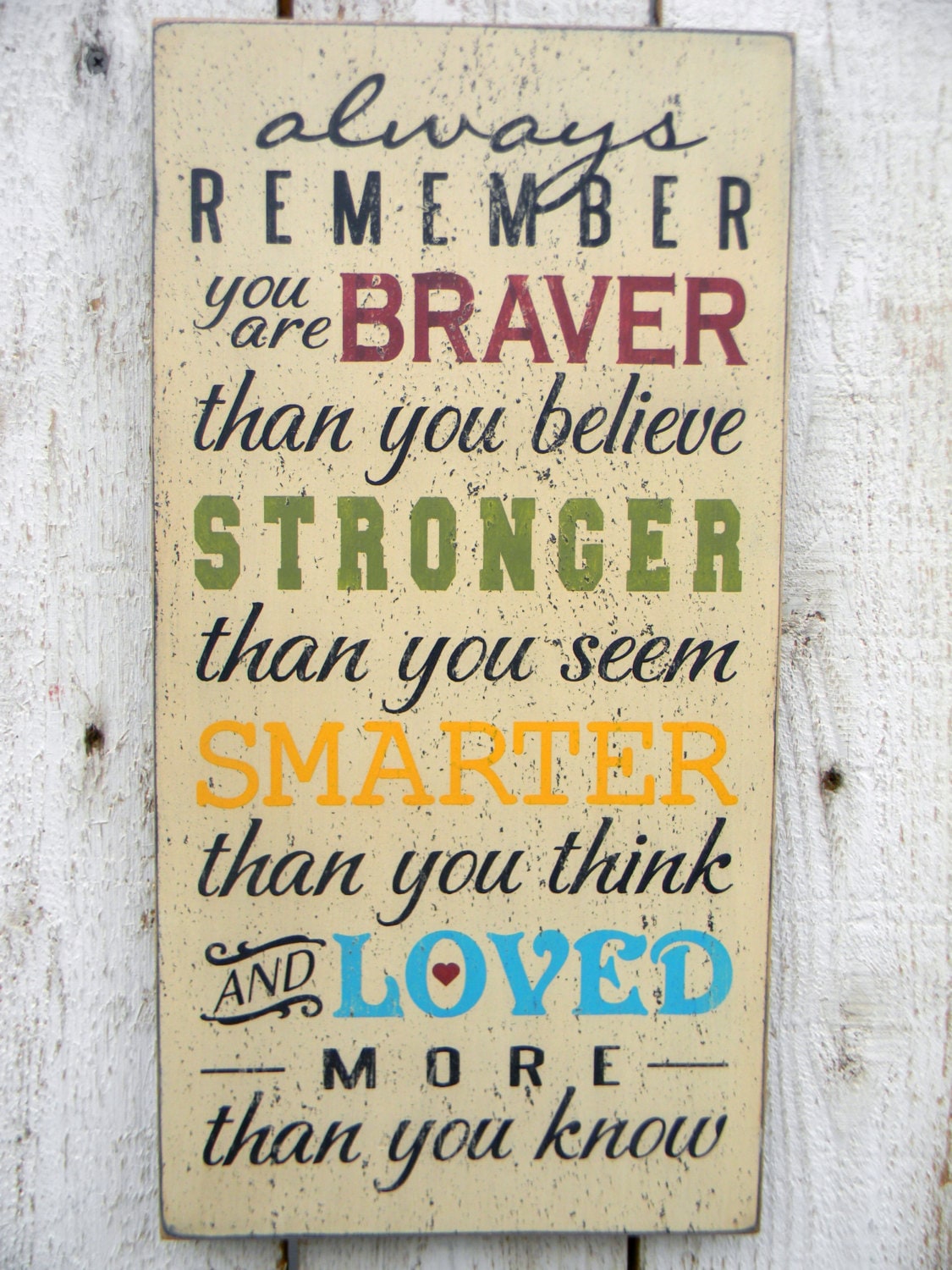 Always Remember you are Braver than you know Winnie the Pooh