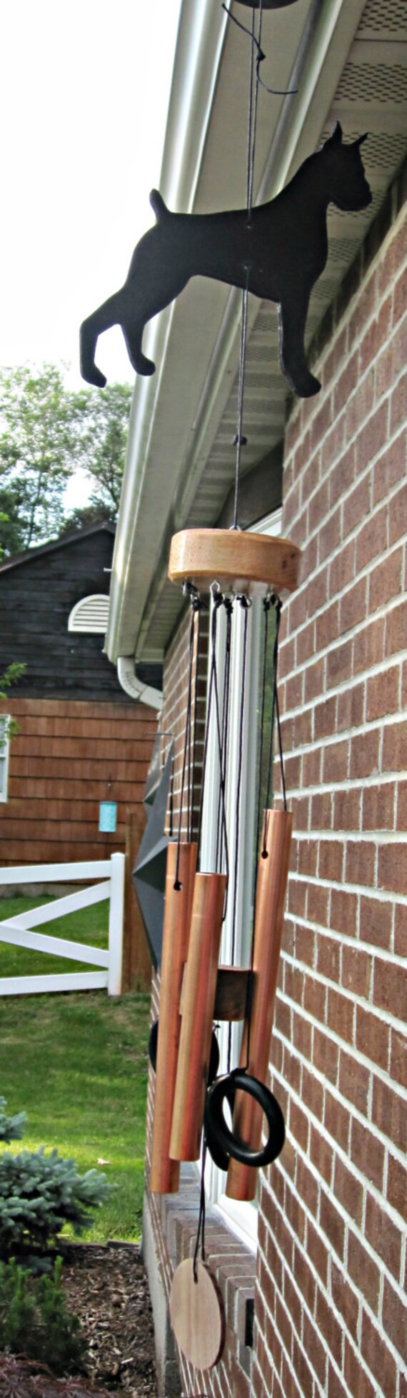 Boxer Wind Chime by aussieresc on Etsy