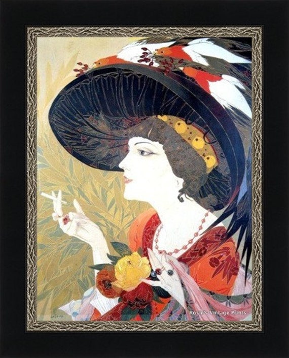 Items similar to Art Nouveau Artist: Georges de Feure 