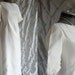 Wedding Dress // Vintage 1960s White Linen Wedding Dress with Lace by Emma Domb California Size M