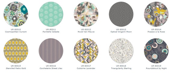 Queen Rag Quilt, Urban Mod in Vixen, grey aqua violet, ALL NATURAL, fresh modern handmade bedding