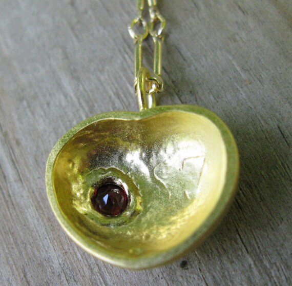 Love Actually Heart Necklace in Gold Plated by