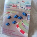 Blue Race Car buttons - fun little buttons for your little guy