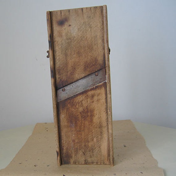 Vintage Mandolin Krauthobel Slicer Wood Kitchen by styleagency