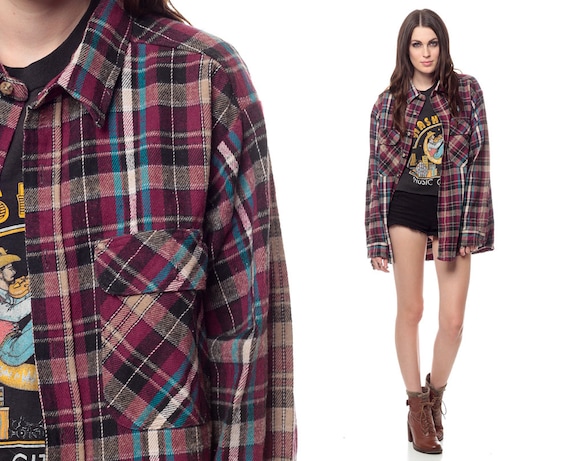 grunge button up shirts