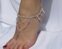 Barefoot Sandals Foot Jewel ry Destination Beach Wedding Sandals ...