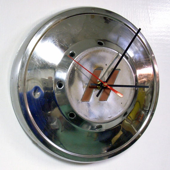 1955 1956 Hudson Rambler Hubcap Clock Classic Car Wall