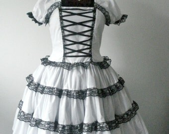 SALE Sweet Lolita Dolly Dress White
