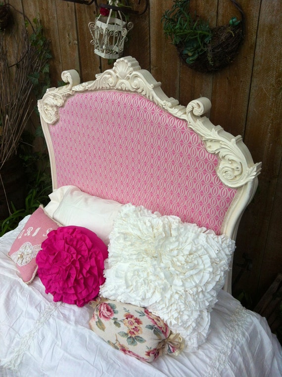 French Design Upholstered Headboard Sample Sale By Antique2Chic   Il 570xN.461186525 Amwy 