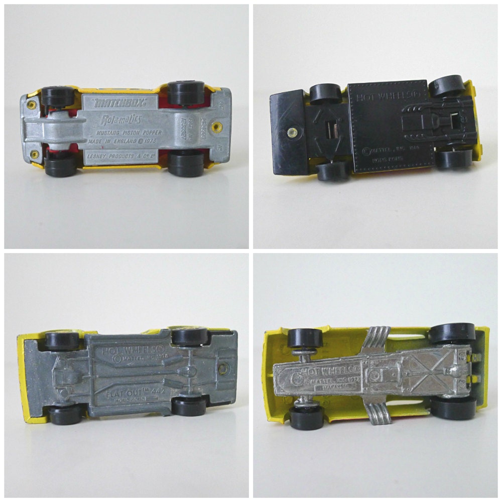 vintage hot wheels and matchbox cars
