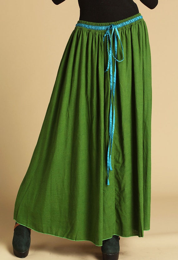 Lime Green Skirt 83