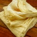 You Are My Sunshine Naturally Dyed Lemon Yellow Womens Square Cotton Summer Scarf Wrap