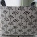 Reversible Fabric Organizer Reversible Organizer Fabric Echo Small Trees Brown/White Bin Basket Storage Ready to Ship