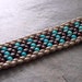 Beaded Bracelet Tutorial Super Duo Bead Pattern Step by