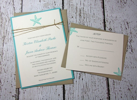 Beach Engagement Invitations 4