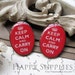 10Pcs 18x25mm (RM027-B) Oval Handmade Resin Pendants with Antique Bronze Pendant Setting