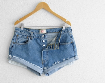 Popular items for levis shorts on Etsy