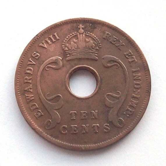King Edward VIII Coin 1936 East Africa