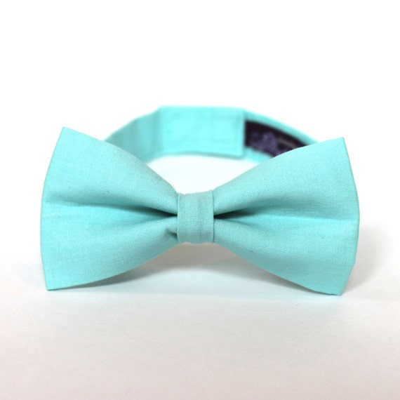 Boy's Bow Tie Fresh Mint Inspired by J.Crew any size