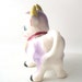 vintage purple cow figurine