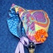 Infant Baby Sun Bonnet Reversible Polka Dots