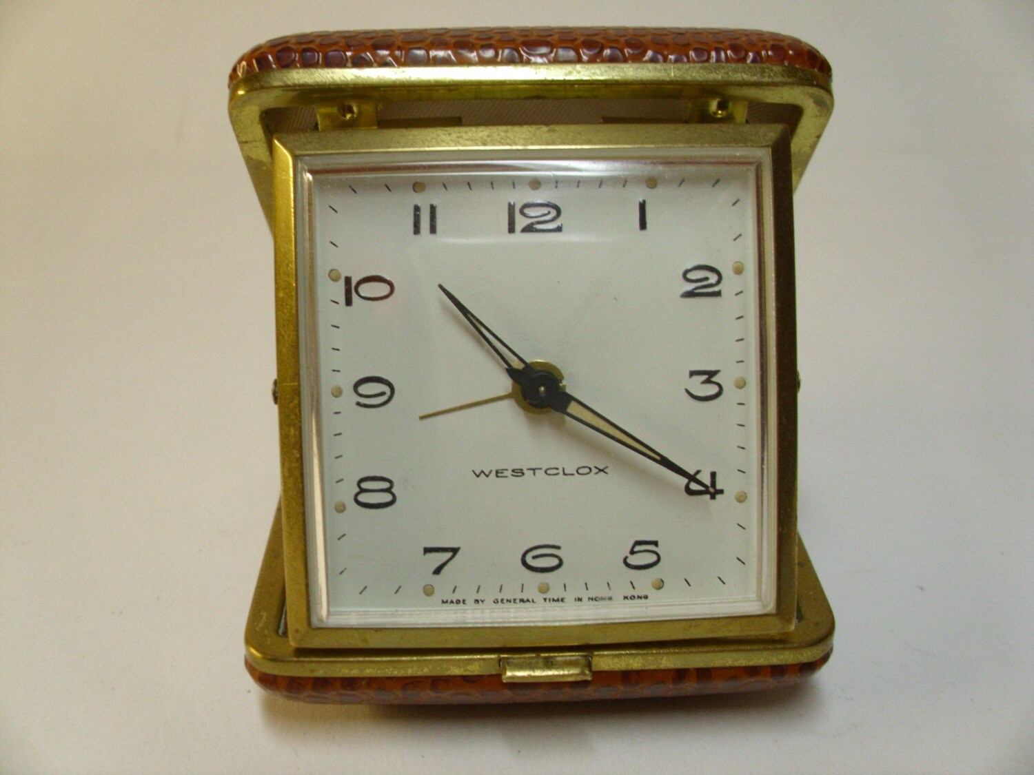 Vintage Westclox Travel Alarm Clock by 4TheLoveOfVintage on Etsy