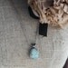 Teardrop Turquoise and Sterling Silver Necklace