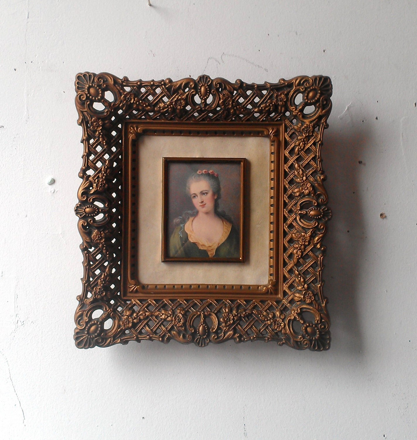 Cameo Creations Framed Victorian Print