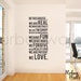 Vinyl Wall Sticker Decal, In this house we do
