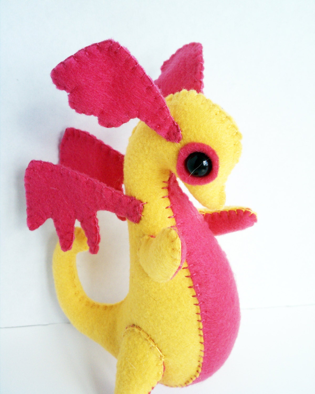 diy stuffed dragon