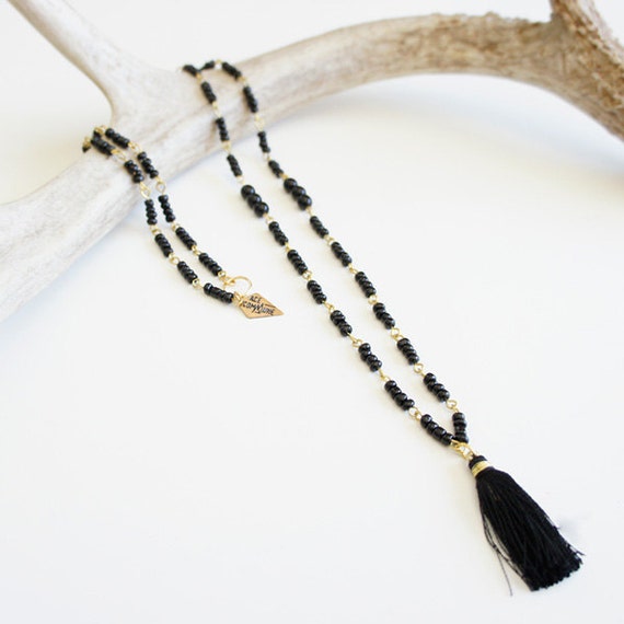 Items Similar To Extra Long Necklace With Tassel On Etsy 2167