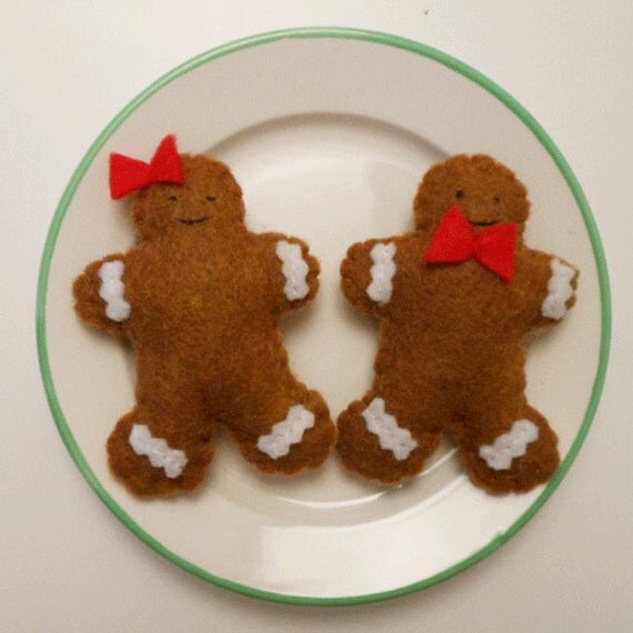 felt food dessert set includes two christmas gingerbread felt food dessert set includes two christmas gingerbread