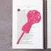 Inspirational Celtic Cross Bookmark or Wall Hanging, Pink Crochet Lace, Irish, Christian Symbol of Faith, Spiritual Gift, Handmade