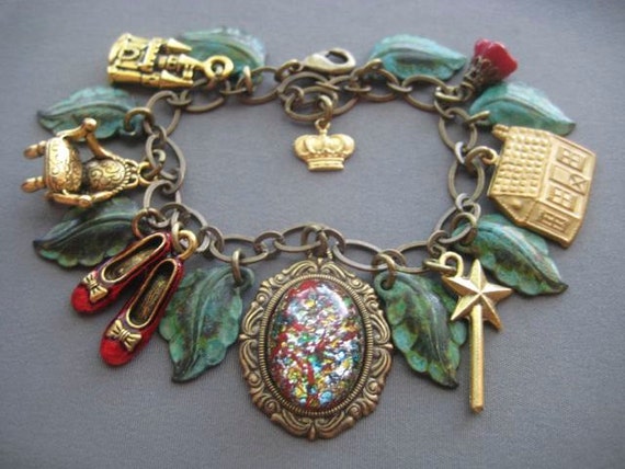 Wizard of Oz Jewelry Oz Charm Bracelet Oz the Great and