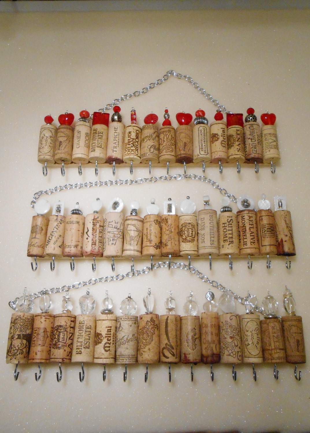 Wine Cork Jewelry Holder