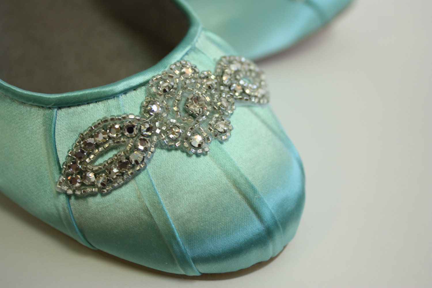 wedding shoes for aqua brown dress