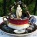 Diana, Artemis Retro Vintage Teacup Altar Shrine Statuary
