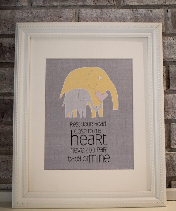 Items similar to Instant Download Digital 8x10 nursery print baby mine