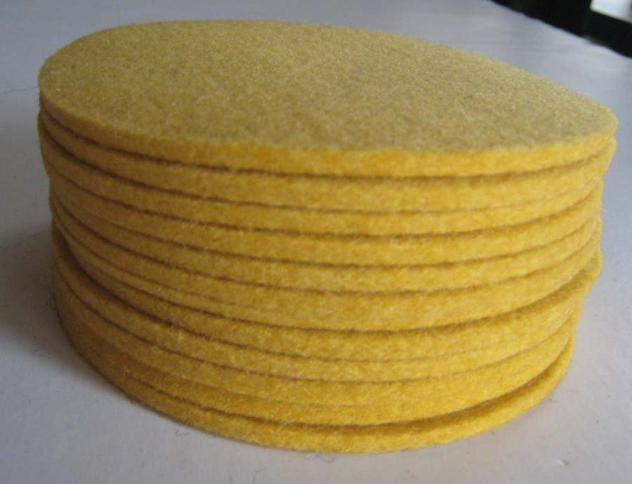 Dozen Lemon Yellow Coaster Set Yellow Drink Coasters Yellow